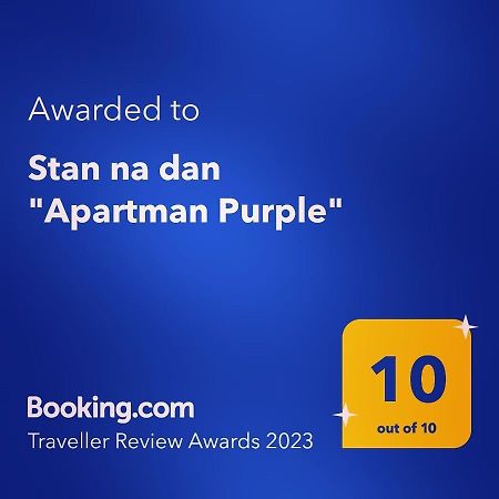 バニャ・ルカStan Na Dan "Apartman Purple"アパートメント エクステリア 写真