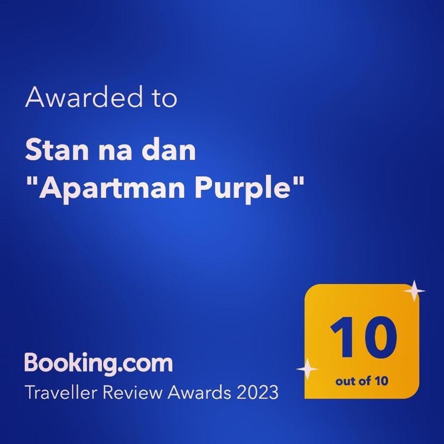 バニャ・ルカStan Na Dan "Apartman Purple"アパートメント エクステリア 写真